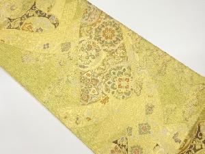 松に帯・華紋模様織出し袋帯